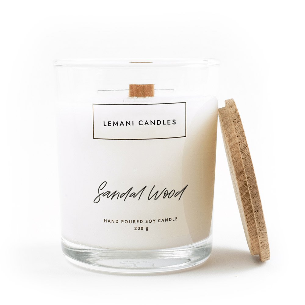 Caramel soy candle