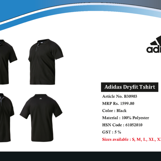 Polo T-shirts / Round Neck/ Sports Wear - Adidas